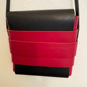 Ulrich Czerny Virage Leather Crossbody Bag Germany NWOT‎
